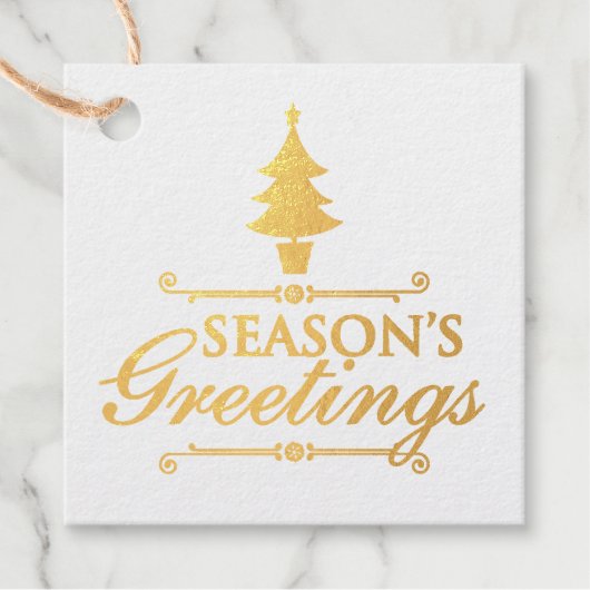 季節の挨拶 フェイバータグ (正面)