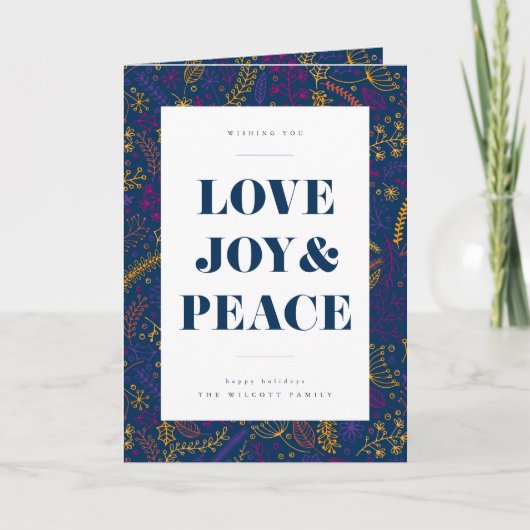 季節の挨拶 |フォトホリデーカードの追加 シーズンカード (正面)