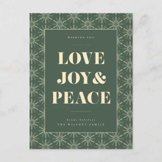 季節の挨拶 |フォトポストカードの追加 ポストカード (正面)