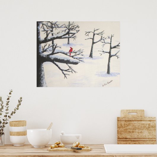 季節の挨拶 ポスター (キッチン)