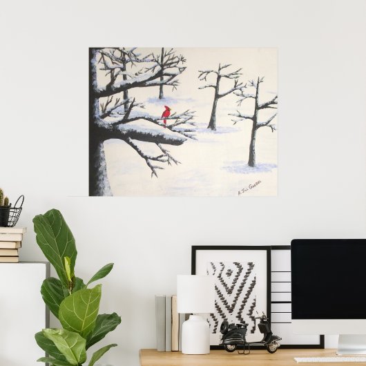 季節の挨拶 ポスター (ホームオフィス)