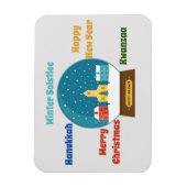 季節の挨拶  マグネット (縦)