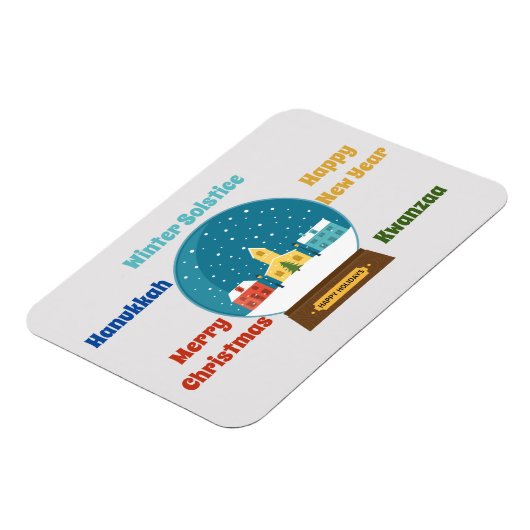 季節の挨拶 マグネット (左側)