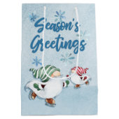 季節の挨拶 ミディアムペーパーバッグ (裏面)