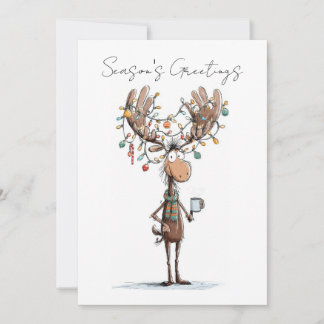 季節の挨拶(ムースと一緒) シーズンカード