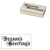 季節の挨拶 ラバースタンプ (押印)