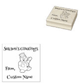 季節の挨拶 ラバースタンプ (押印)