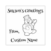 季節の挨拶 ラバースタンプ (インプリント)