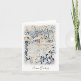 季節の挨拶 ヴィンテージ カード