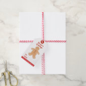 季節の挨拶 | Gingerbread Cookieのギフトラベル ギフトタグ (より糸付き)