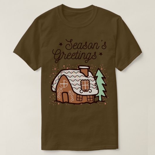 季節の挨拶 Tシャツ (デザイン正面)