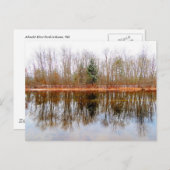 季節の木 – アシュエロリバーパーク ポストカード (正面/裏面)