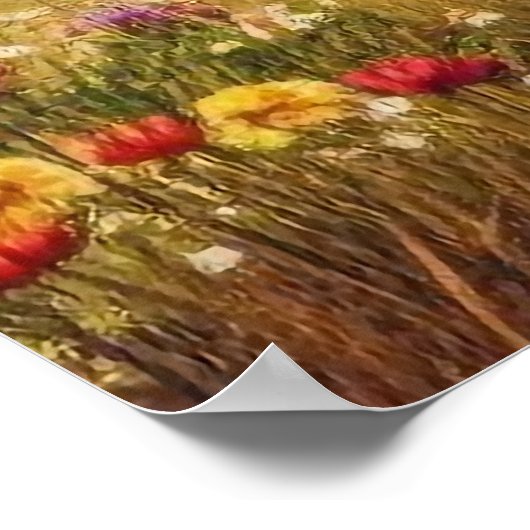 季節の木 ポスター (角)