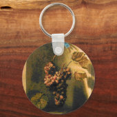 季節の果実 – 繁栄つる葡萄素朴 キーホルダー (正面)