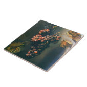 季節の果実 – 繁栄つる葡萄素朴 タイル (側面)