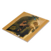 季節の果実 – 繁栄つる葡萄素朴 タイル (側面)