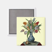 季節の果物と花 – TULIP N BLUE VAPE マグネット (正面/裏面)