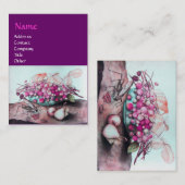 季節の果物/いちご，梨 名刺 (正面/裏面)