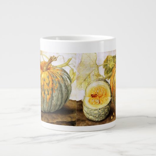 季節の果物 ジャンボコーヒーマグカップ (正面)
