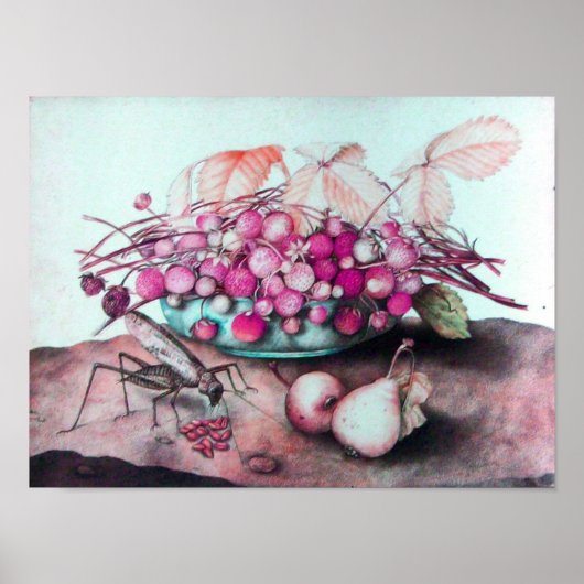 季節の果物 ポスター (正面)