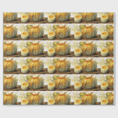 季節の果物 ラッピングペーパー (フラット)