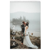 季節の水彩の月次写真 カレンダー (カバー)