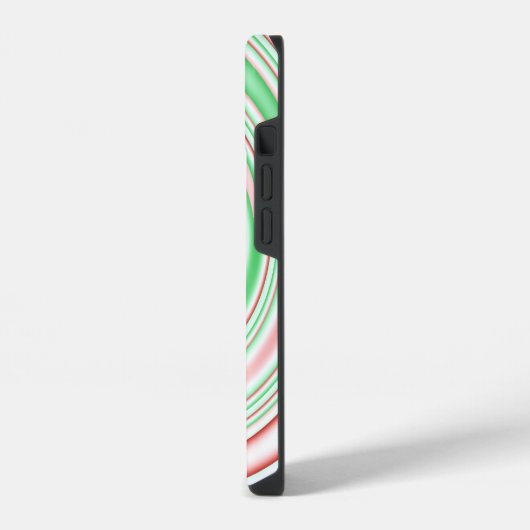 季節の渦 iPhoneケース (左側面)