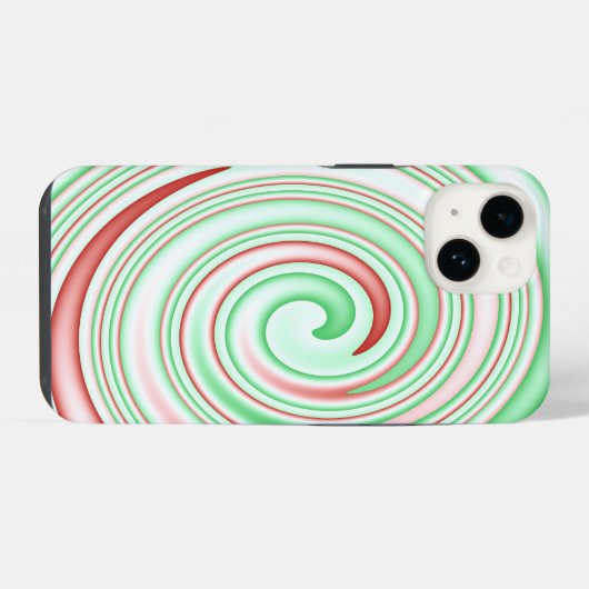 季節の渦 iPhoneケース (裏面横)