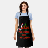 季節の理由はイエスだ エプロン (着用した状態)