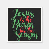 季節の理由はイエスだ スタンダードカクテルナプキン (正面)