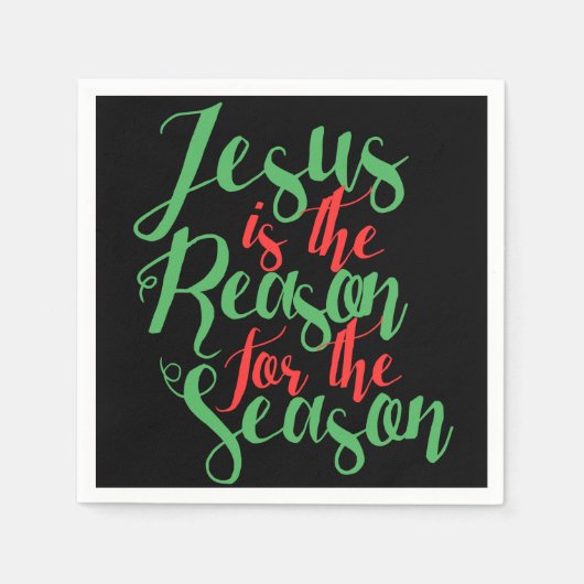 季節の理由はイエスだ スタンダードカクテルナプキン (正面)