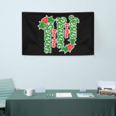 季節の理由はイエスだ 横断幕 (トレードショー)