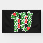 季節の理由はイエスだ 横断幕 (横)