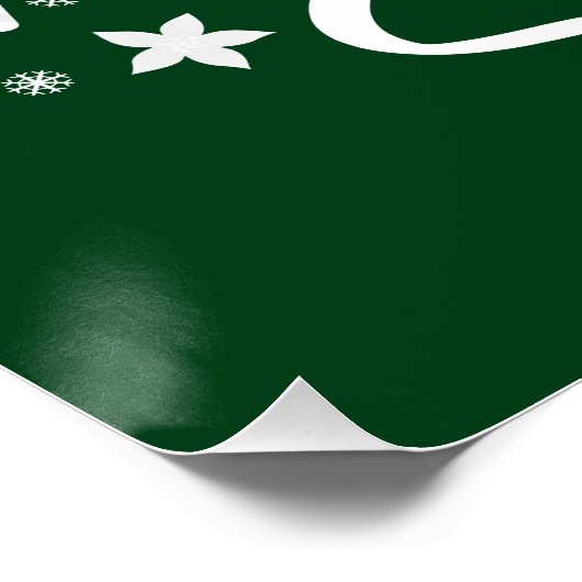 季節の理由イエス – クリスマス信仰 ポスター (コーナー)