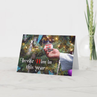 季節の理由、イエス・キリストのクリスマスカード シーズンカード