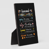 季節の生地保冬春夏秋 フォトプラーク (側面)