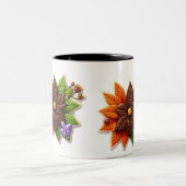 季節の祭りステッカー ツートーンマグカップ (中央)