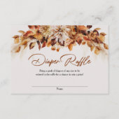 季節の秋の花　銅さびたおむつ　抽選 エンクロージャーカード (正面)