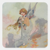 季節の秋 スクエアシール (正面)