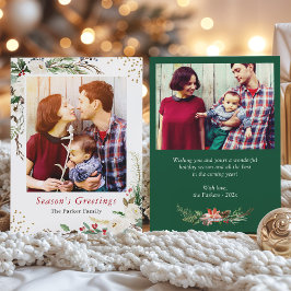 季節の素朴果実フローラクリスマス2写真 シーズンカード