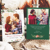 季節の素朴果実フローラクリスマス2写真 シーズンカード