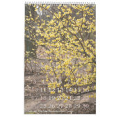 季節の花々のカレンダー カレンダー (1月 2027)