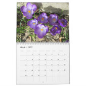 季節の花のカレンダー カレンダー (3月 2027)