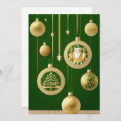 季節の装飾 シーズンカード (正面/裏面)