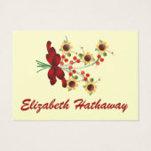 季節の閉じ込めカード/タグ - SRF (裏面)