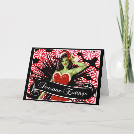 季節の食べ物 シーズンカード (正面)