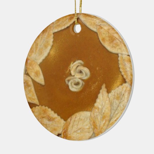 季節の食べ物、食べおもしろい物プンクリスマス セラミックオーナメント (左)