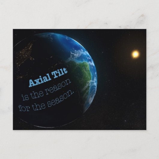 季節はがきの理由 ポストカード (正面)