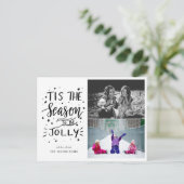 季節は歓喜に満ちて 手書きツーショット写真 ポストカード (スタンド正面)