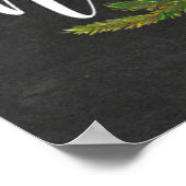 季節は結婚の時 ウィンターウェディング看板 ポスター (角)